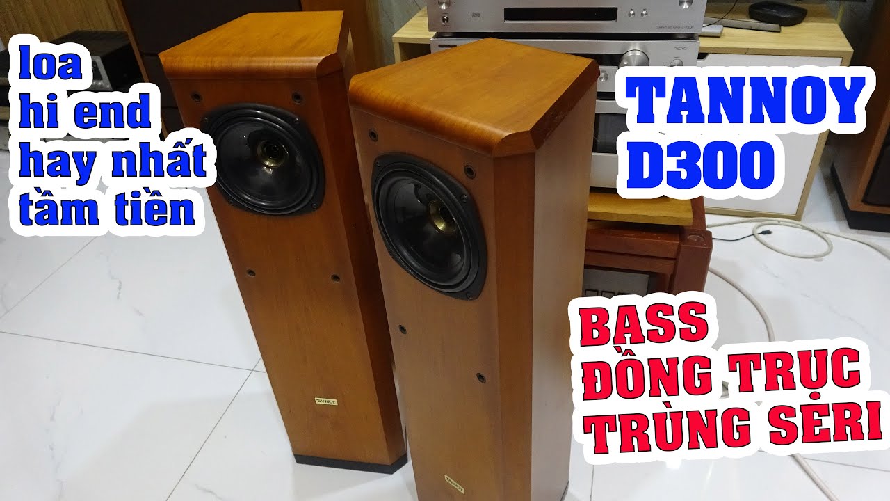 xứng danh loa hi end đáng chơi nhất tầm tiền-Tannoy d300 đẹp lại còn hay và rẻ