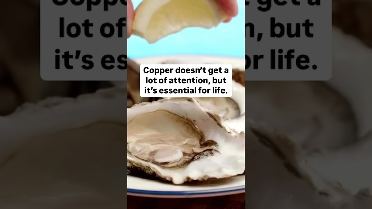 Health benefits of copper.