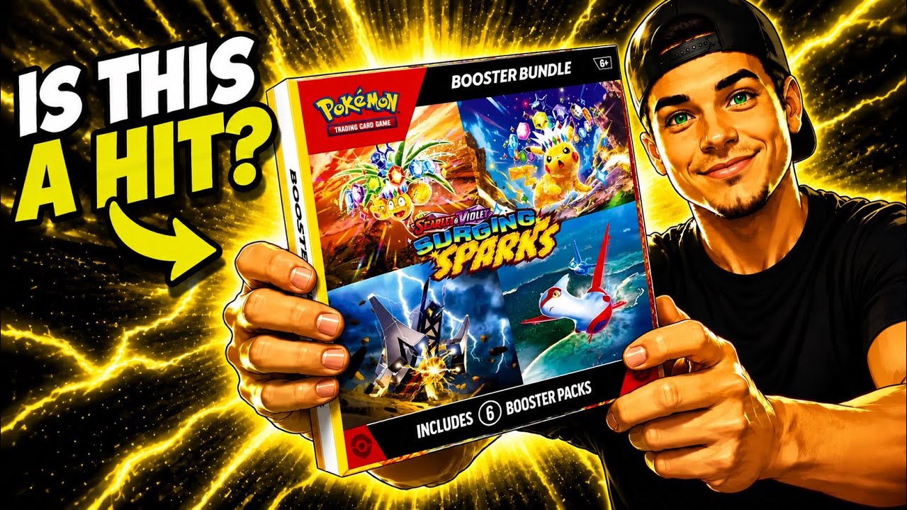 Набор бустеров Pokemon Surging Sparks ⚡️ со специальной иллюстрацией, редкий хит!!! 👀❤️ 6 новых б...