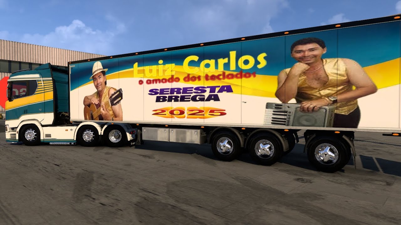 LIVE= LUIZ CARLOS O AMADO DOS TECLADOS SERESTA E BREGA 2025. NA CARRETA DIVULGAÇÃO  TOP SHOW