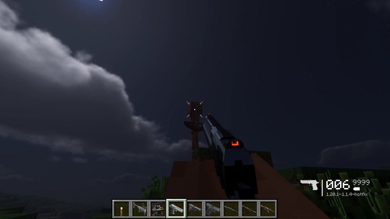 MINECRAFT Weapons MOD