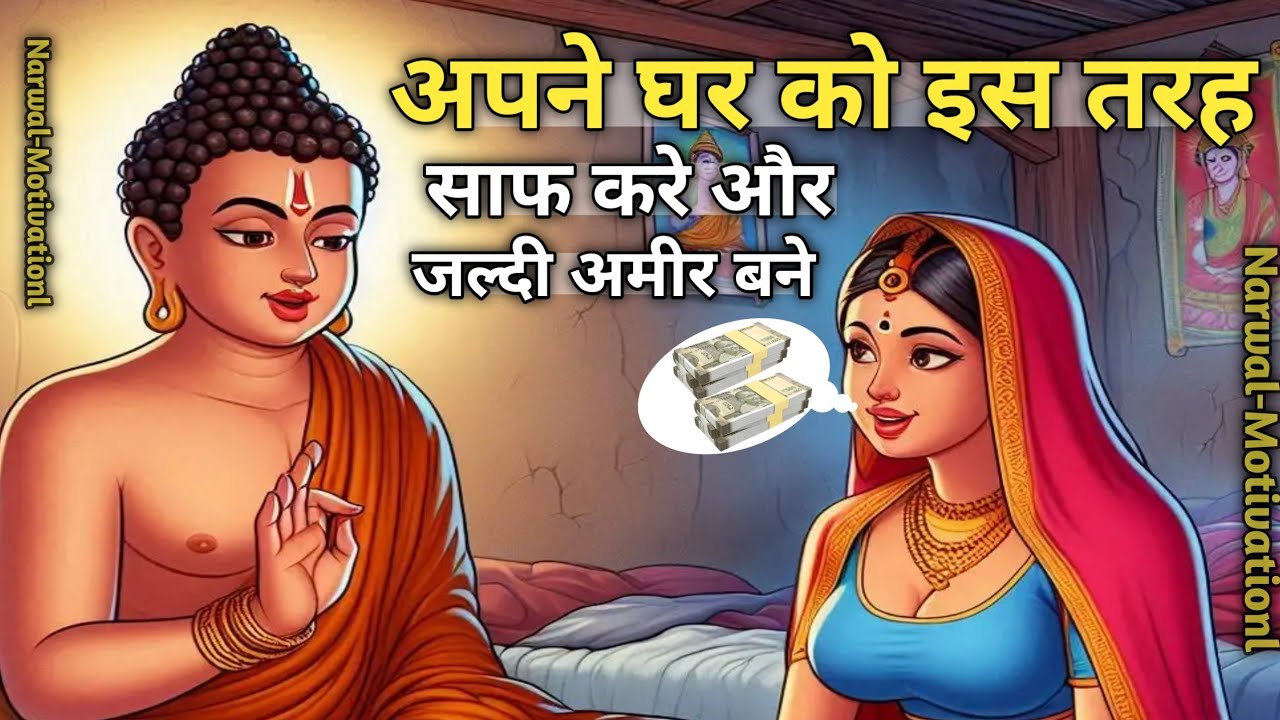 अपने घर को इस तरह से साफ करें और जल्दी अमीर बने | Buddha Story | Motivational Story