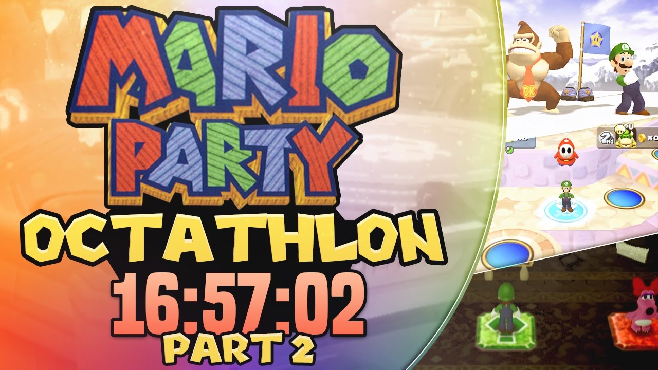 Mario Party Octathlon Speedrun in 16:57:02 part 2