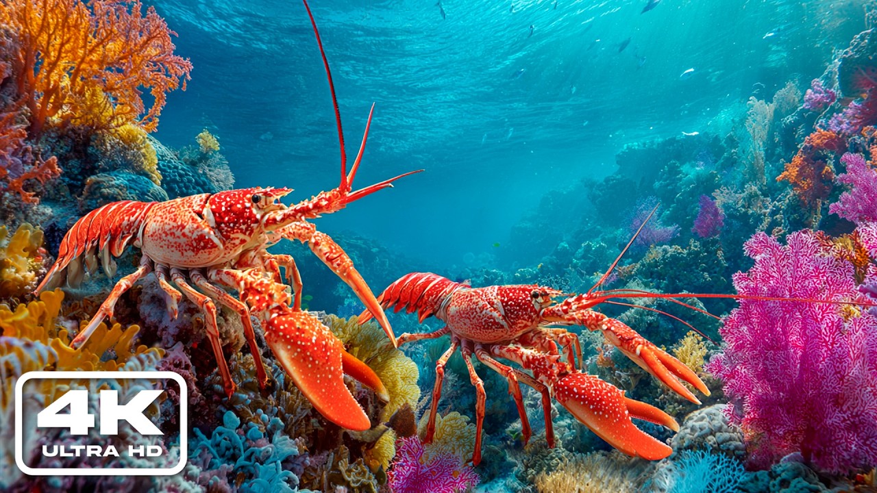 Mystical Ocean World 4K ULTRA HD – Discover Rare Marine Animals & Colorful Coral Gardens