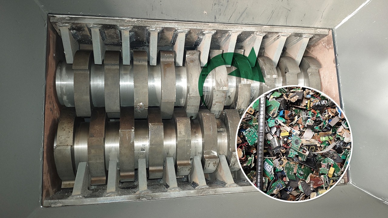 PCB Boards & Cables Shredder for Maximizing Efficiency in E-Waste Recycling