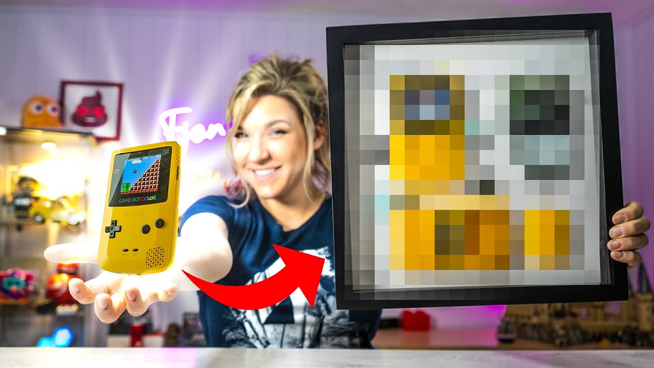 Un vecchio Game Boy diventa ARTE 🖼️