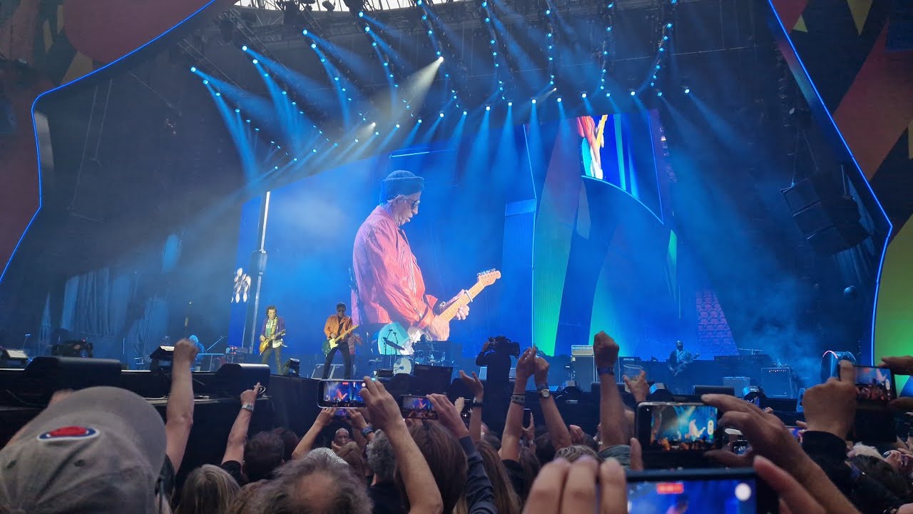 The Rolling Stones - Street fighting man - Amsterdam Arena - 7 July 2022 - Charlie Watts tribute