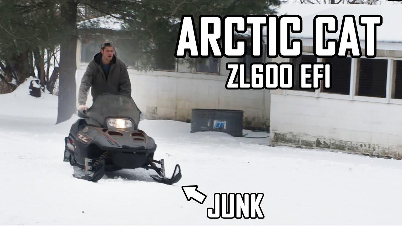 Пытаемся починить наш сломанный снегоход Arctic Cat ZL600 EFI — ПОЖАЛУЙСТА, ПОМОГИТЕ НАМ!