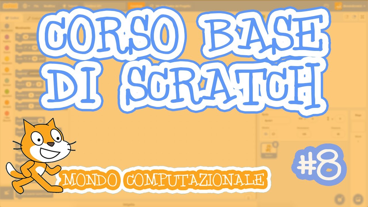 Situazioni e input da tastiera - Corso di Scratch #8