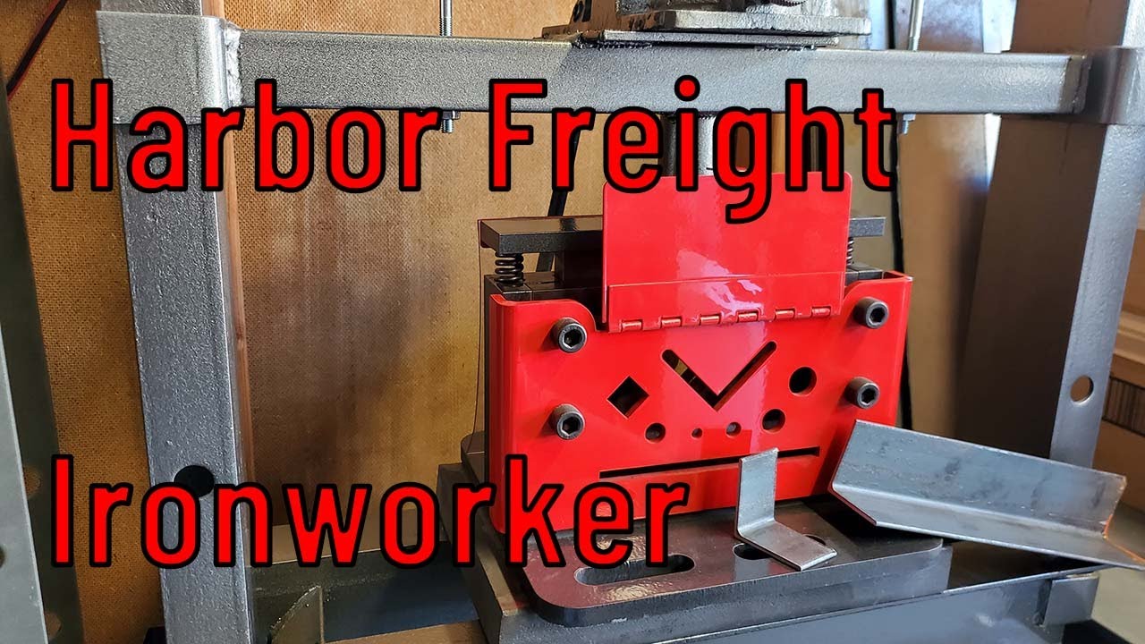 Testing the Edwards Multi Shear on my Harbor Freight 20 Ton Shop Press.