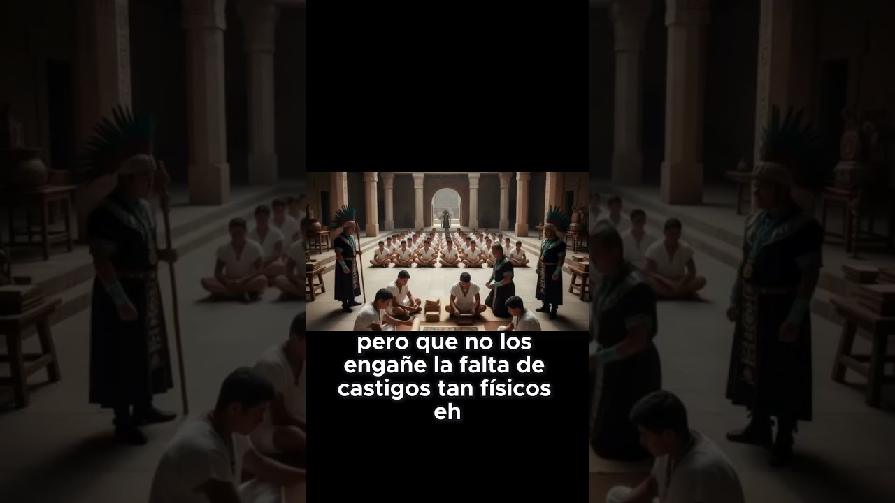 Calmecac  la escuela de élite para futuros líderes y guerreros mexicas