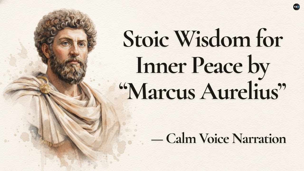 Marcus Aurelius — Stoic Wisdom for Inner Peace | Calm Voice Narration.