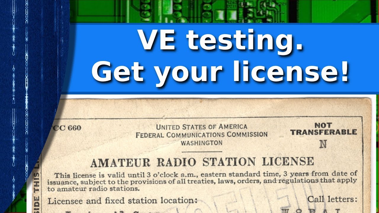 Ham Radio - тестирование VE для новых радиолюбителей.