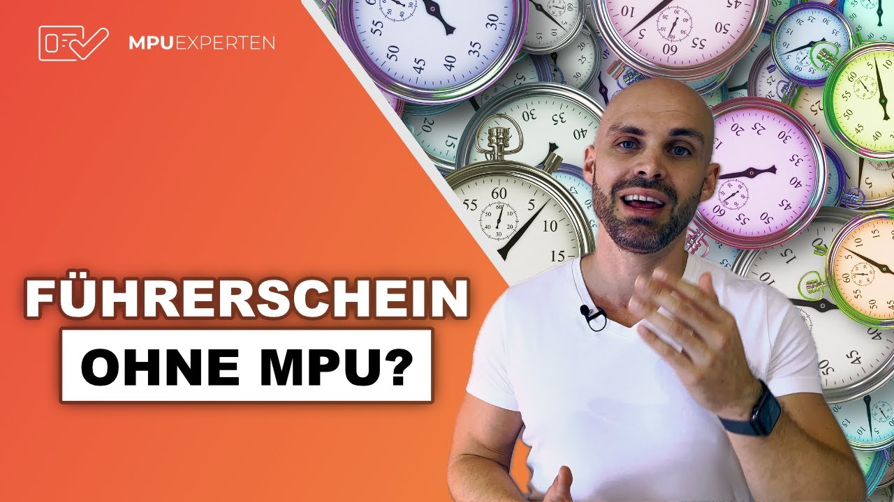 Führerschein nach 10 oder 15 Jahren ohne MPU zurück? | Die Wahrheit über die Verjährungsfrist