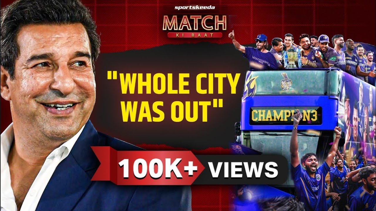 Wasim Akram on Gautam Gambhir, KKR, Shahrukh Khan, Mitchell Starc, Team India & The Pavilion