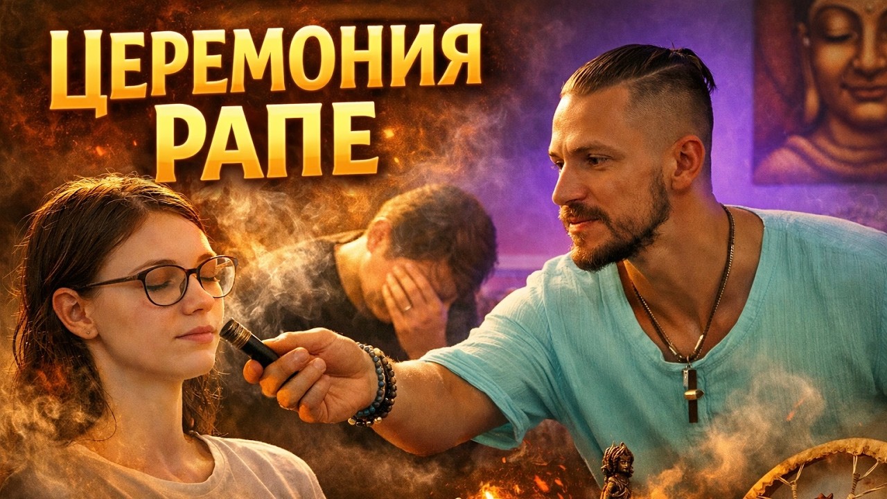 Я провёл шаманский ритуал из Амазонии — Церемония Рапе