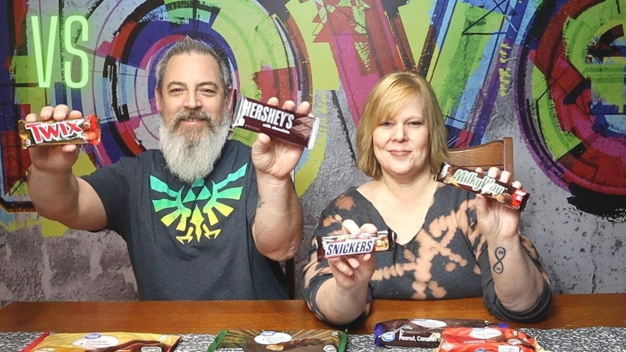 NAME BRAND VS GREAT VALUE CHOCOLATE BARS | CAN WE TASTE THE DIFFERENCE?