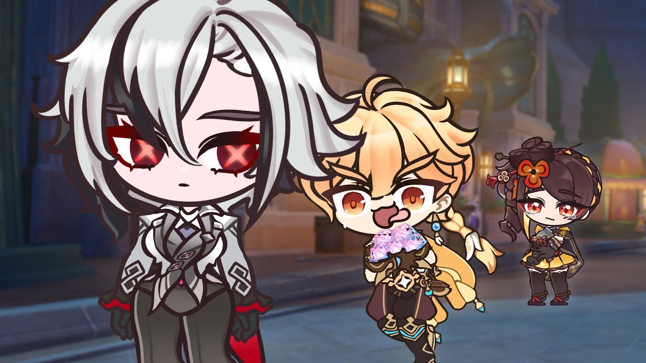Arlecchino interrupted Chiori 😢