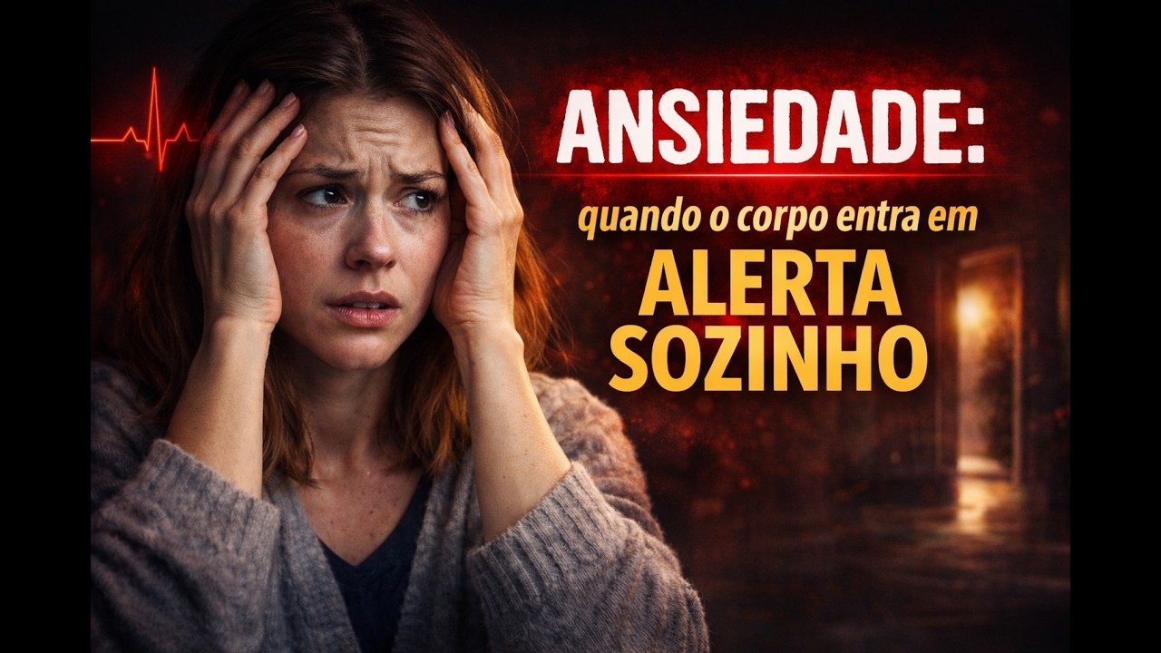 Ansiedade - quando o corpo entra em alerta sozinho.