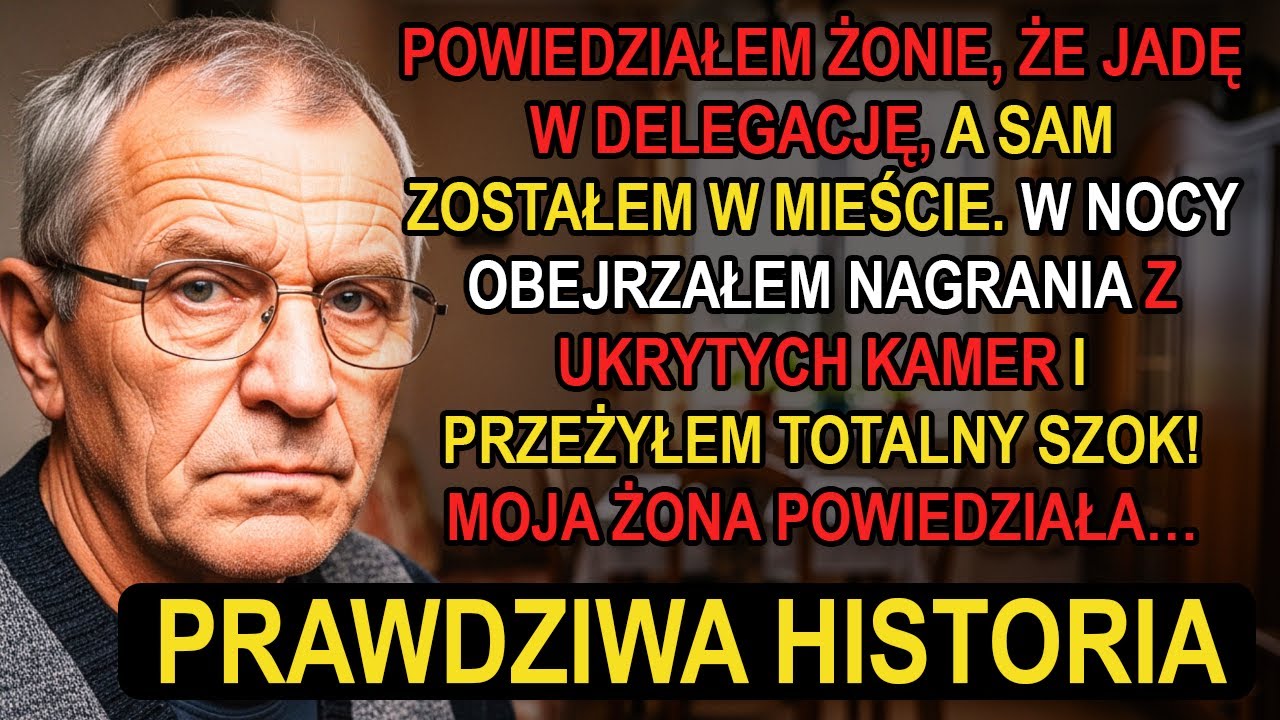 Szpiegowałem własną żonę – ZAŁOŻYŁEM KAMERY W DOMU... To, co zobaczyłem, BYŁO TOTALNYM SZOKIEM!