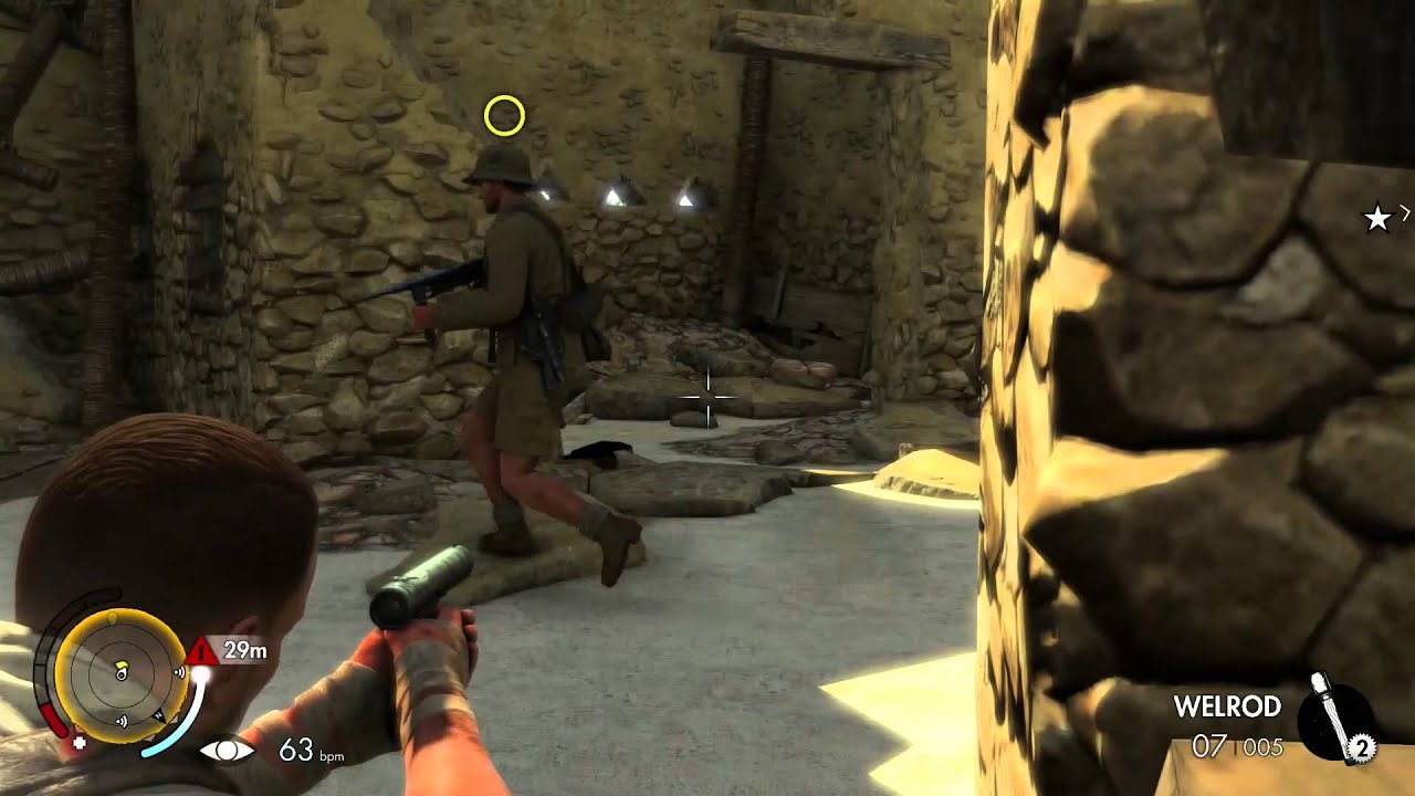 Sniper Elite III - Momento épico absurdo!