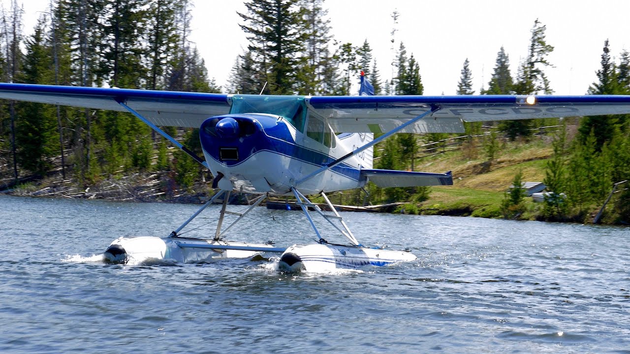 Fort Langley to Tunkwa Lake - Cessna 180 on Floats (4K)