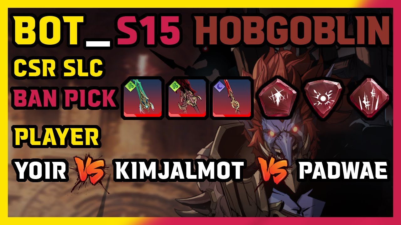 「시간의 전장」CSR_SLC 시간의전장 홉고블린「BOT」CSR_SLC HOBGOBLIN [BATTLEFIELD OF TIME] / SoloLevelingArise 나혼자만레벨업