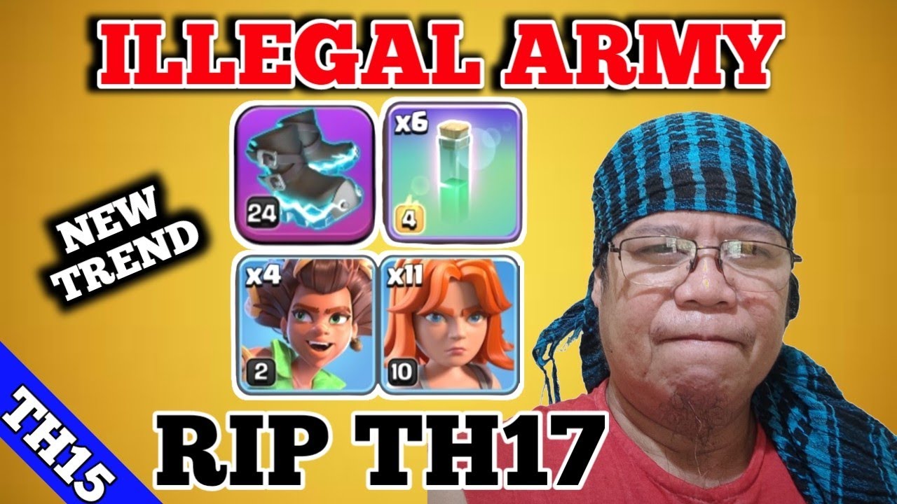 2025 Th15 Vs Super Charge Th17: Bro's Forbidden Technique Strikes Again (Clash Of Clans)