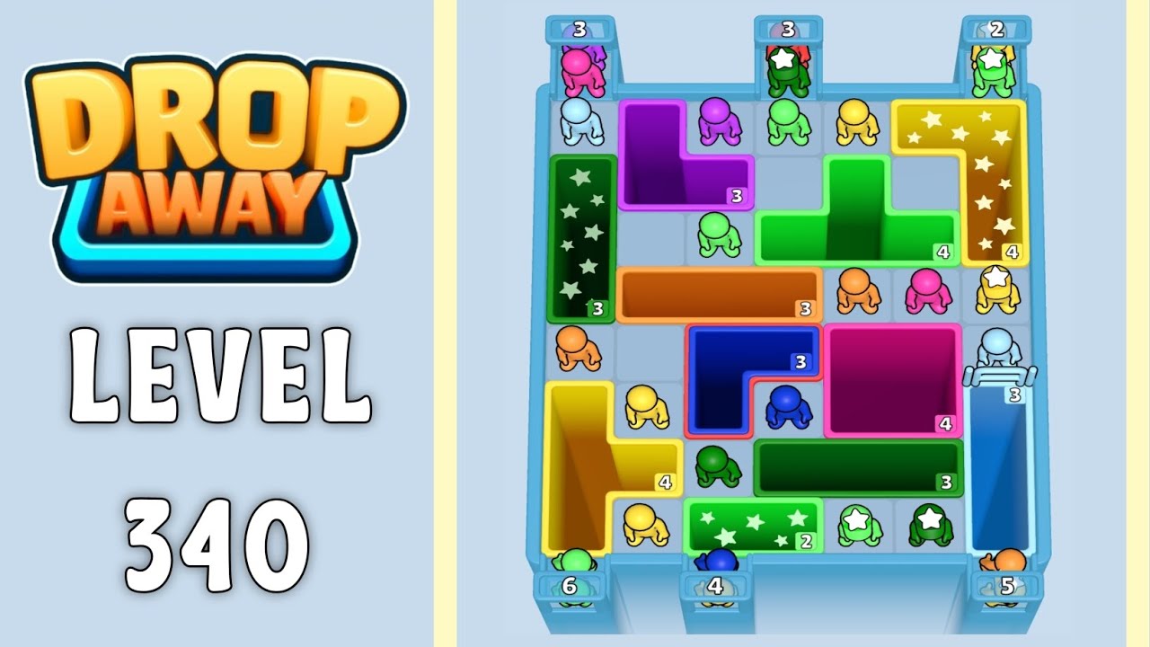 Drop Away level 340 solution