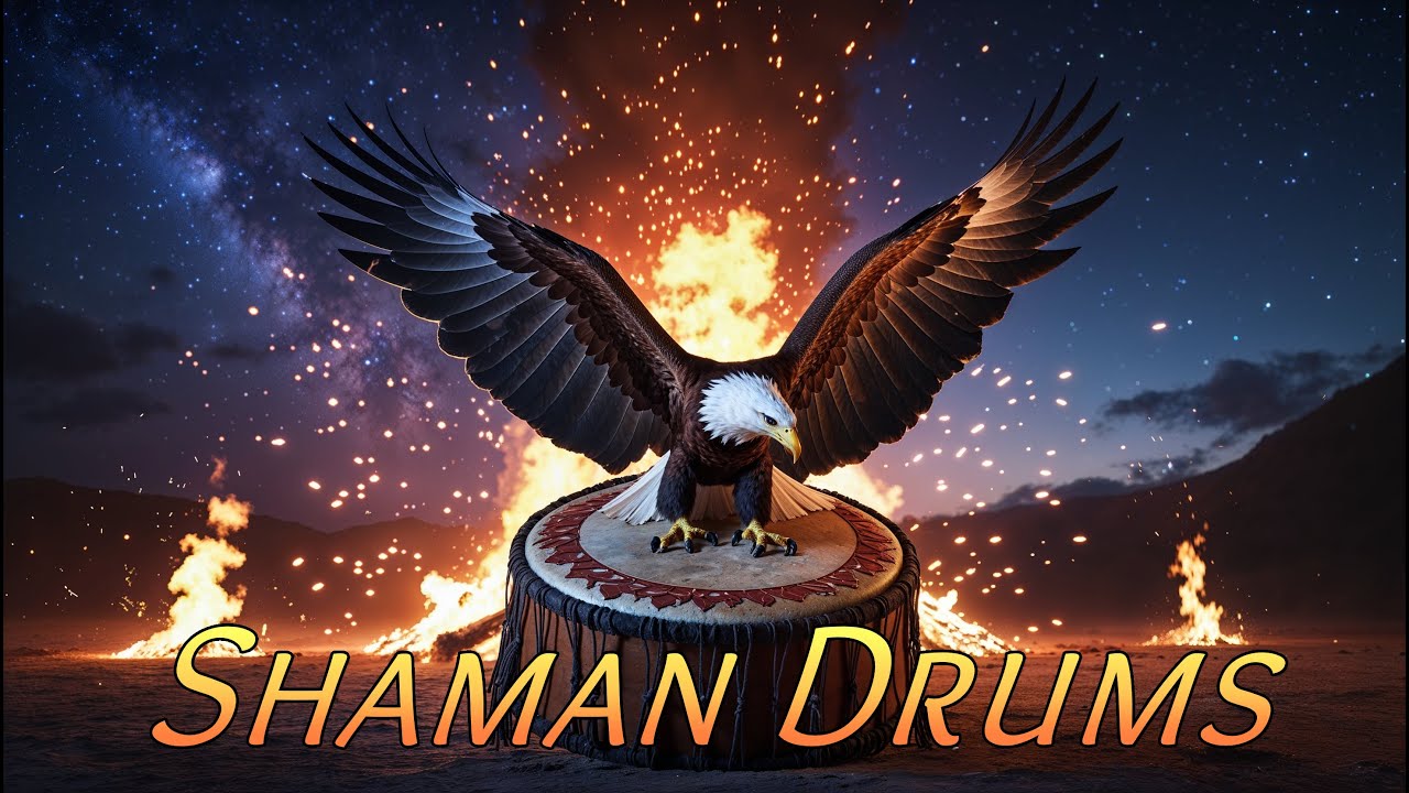 Shaman Drums & Ethnic flute 