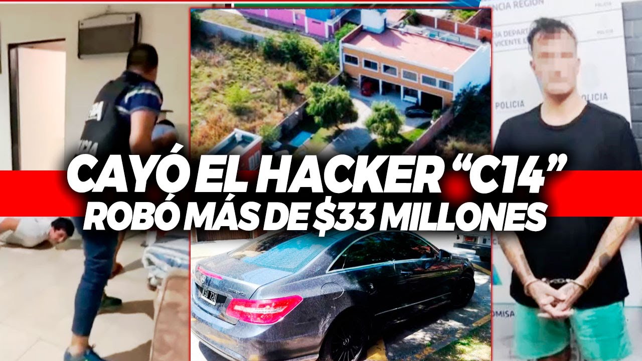 EL HACKER MÁS BUSCADO: Cayó C14, el cerebro de una banda de hackers que vaciaba cuentas bancarias