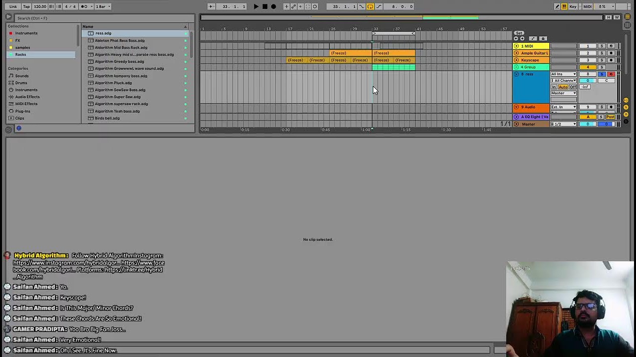 Hybrid Algorithm making an EMOTIONAL MELODIC DUBSTEP #dubstep #melodicdubstep #dubstepmusic