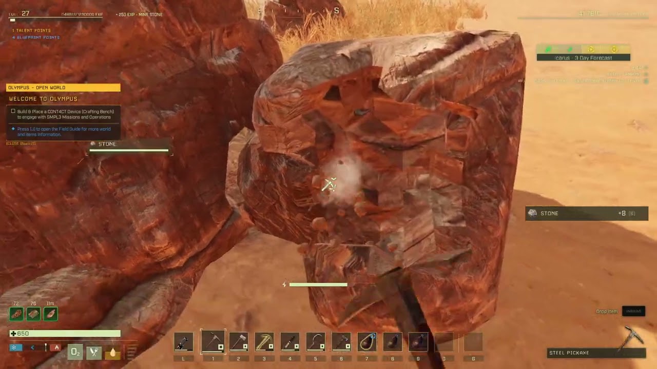 Preparing for a walk. - Icarus 1life No Commentary