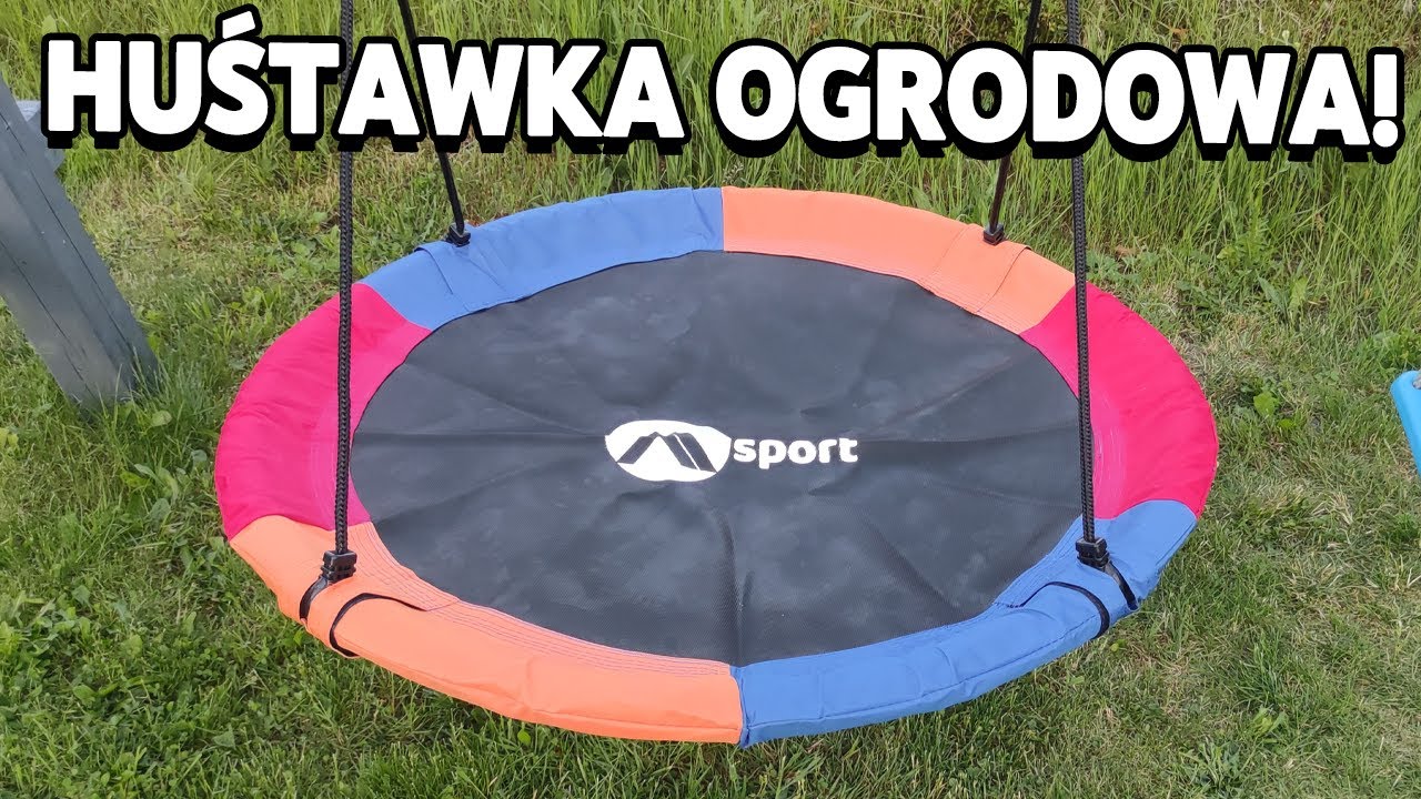 CZY WARTO KUPIĆ HUŚTAWKĘ OGRODOWĄ BOCIANIE GNIAZDO! MINI RECENZJA I MONTAŻ