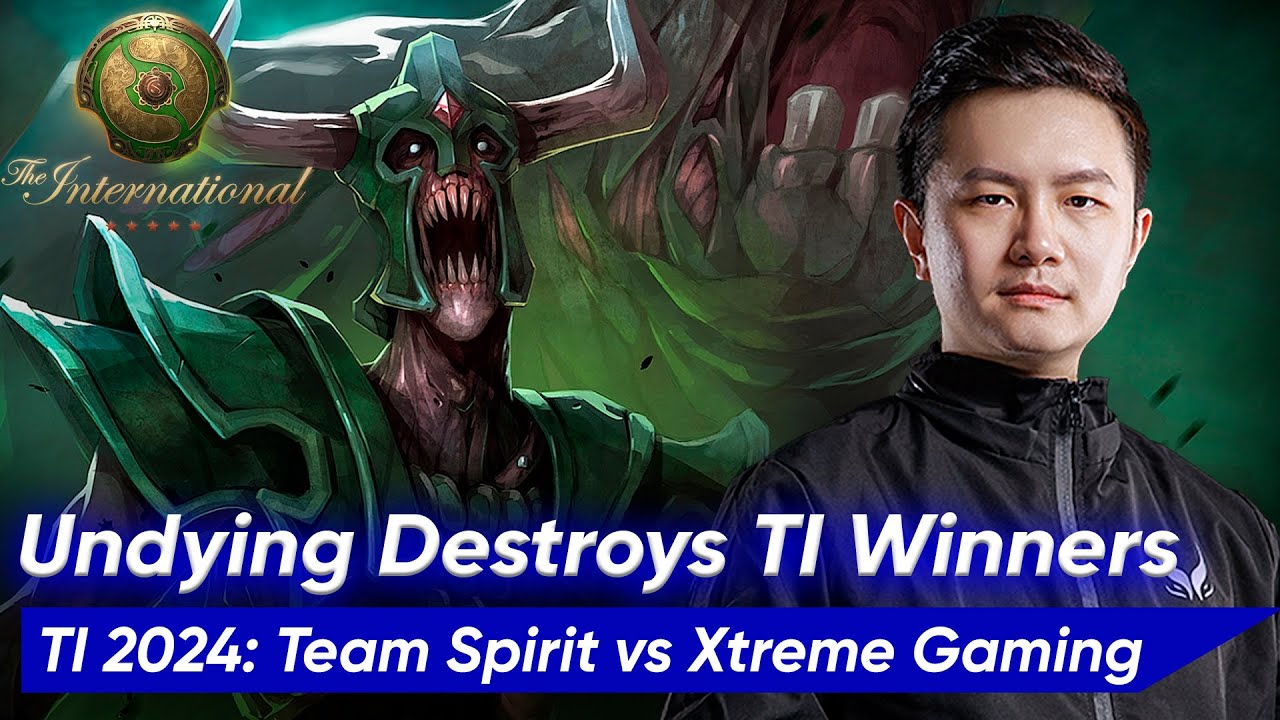🧟 Dy UNDYING RIPPED HARD SUPPORT | Dota 2 TI 2024 Gameplay