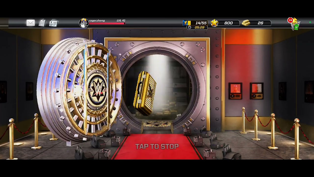 WWE Mayhem opening lootcase 