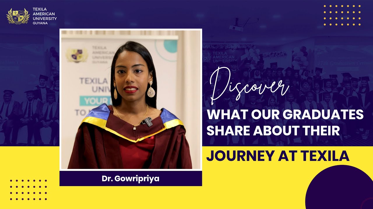 🎓 Dr. Gowripriya (India) | MD Graduation & USMLE-Focused Learning at Texila American University