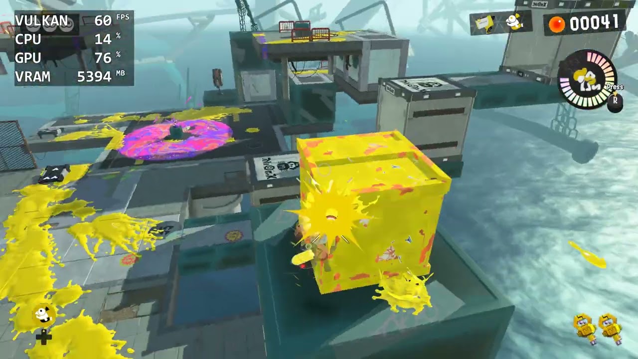 yuzu Early Access 3811 2xIR | Splatoon 3 Gameplay