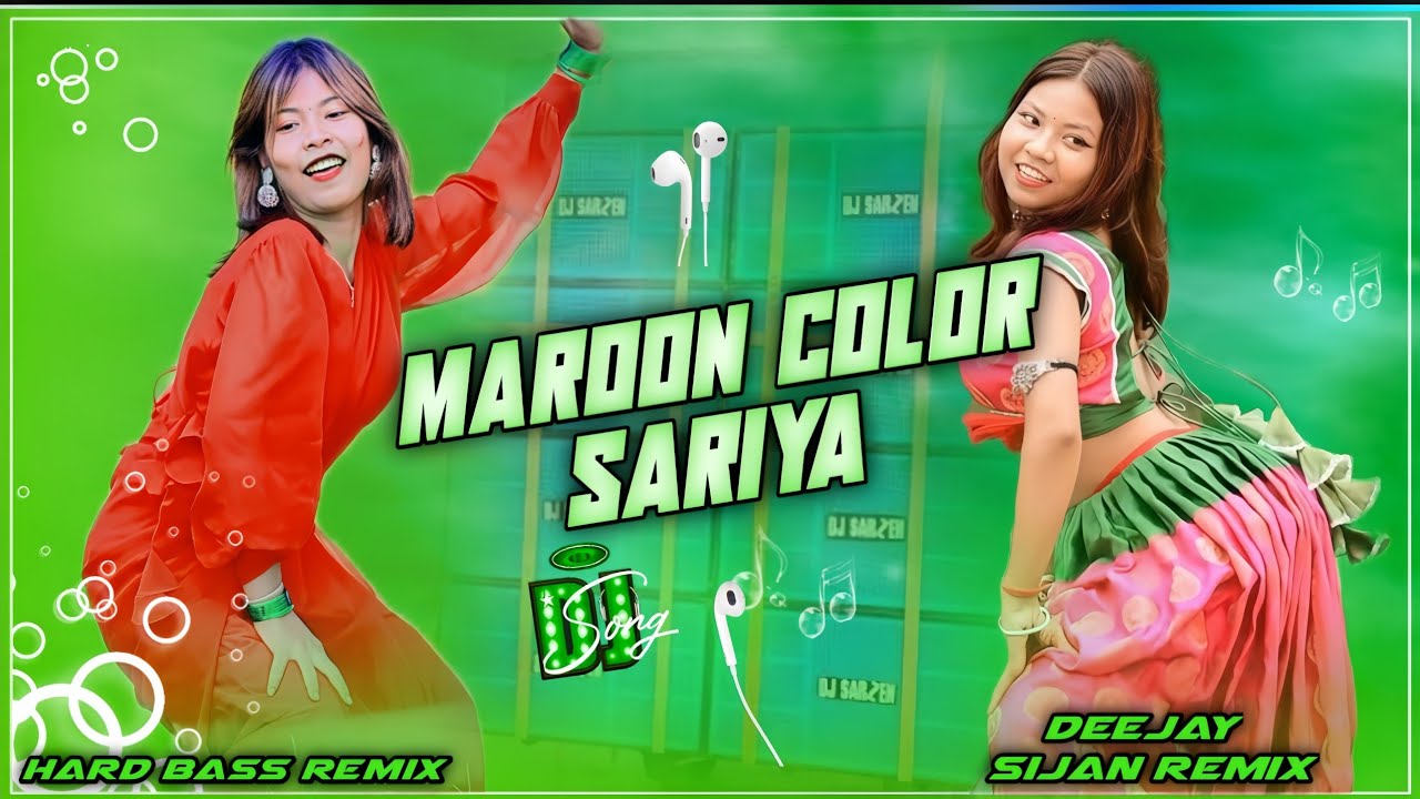 Maroon Color Sariya Full Dj Song_-_New Bhojpuri Dj Song_-_New Tharu Weeding Dj Song_-_Dj Sijan Remix