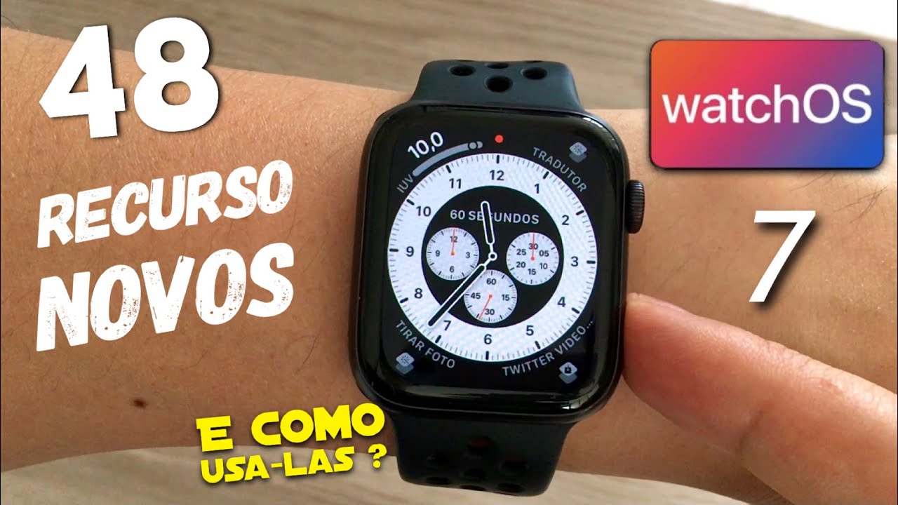 48 Novidades e RECURSOS NOVOS do WatchOS 7 para Apple Watchs e Como Usá-los!