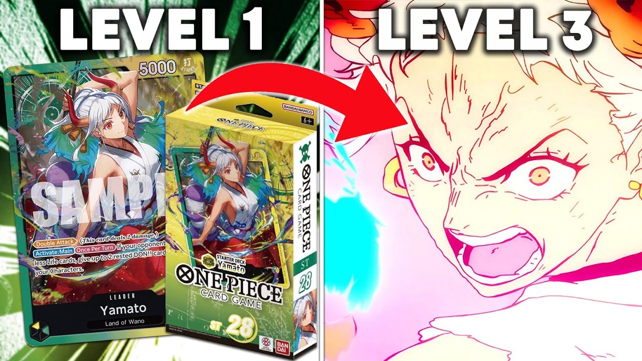 Starter Deck Green Yellow Yamato Upgrade Guide! - One Piece TCG