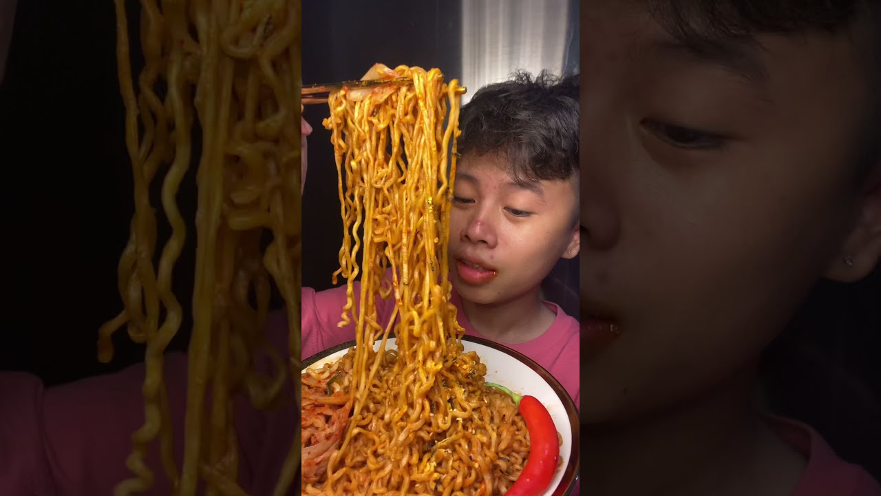 M&igrave; ph&ocirc; mai samyang cay #shorts  #spicykim9386