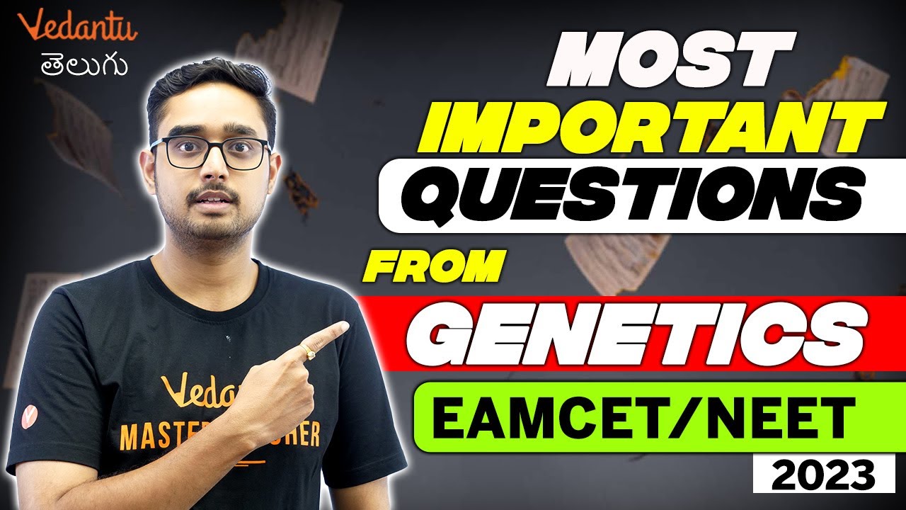 Most Imp Questions From Genetics for NEET 2023 & EAMCET | Biology | Ajay Sir