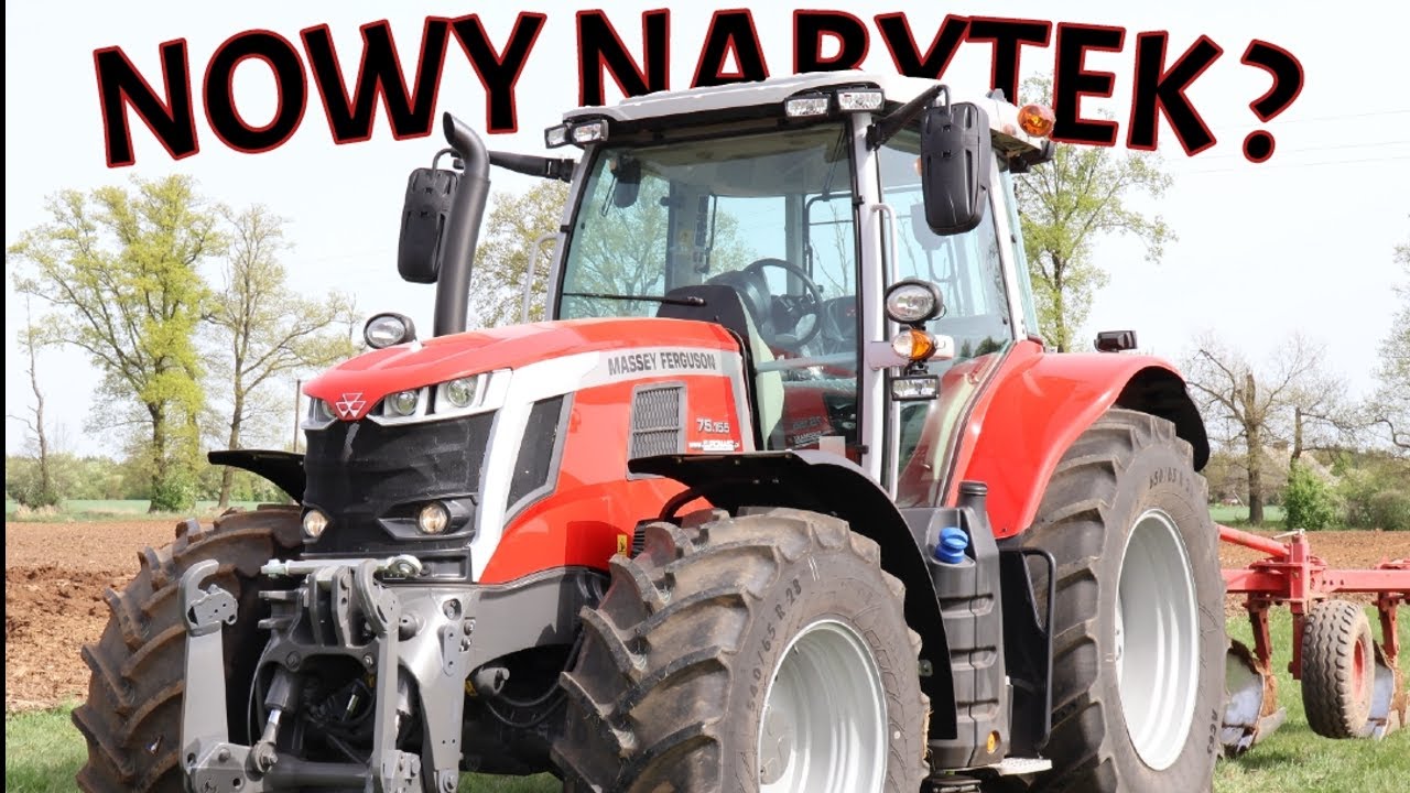 MASSEY FERGUSON 7S W AKCJI !! TESTY!! OPOROWA ORKA!! EUROMASZ SŁUPCA, NOWY NABYTEK?