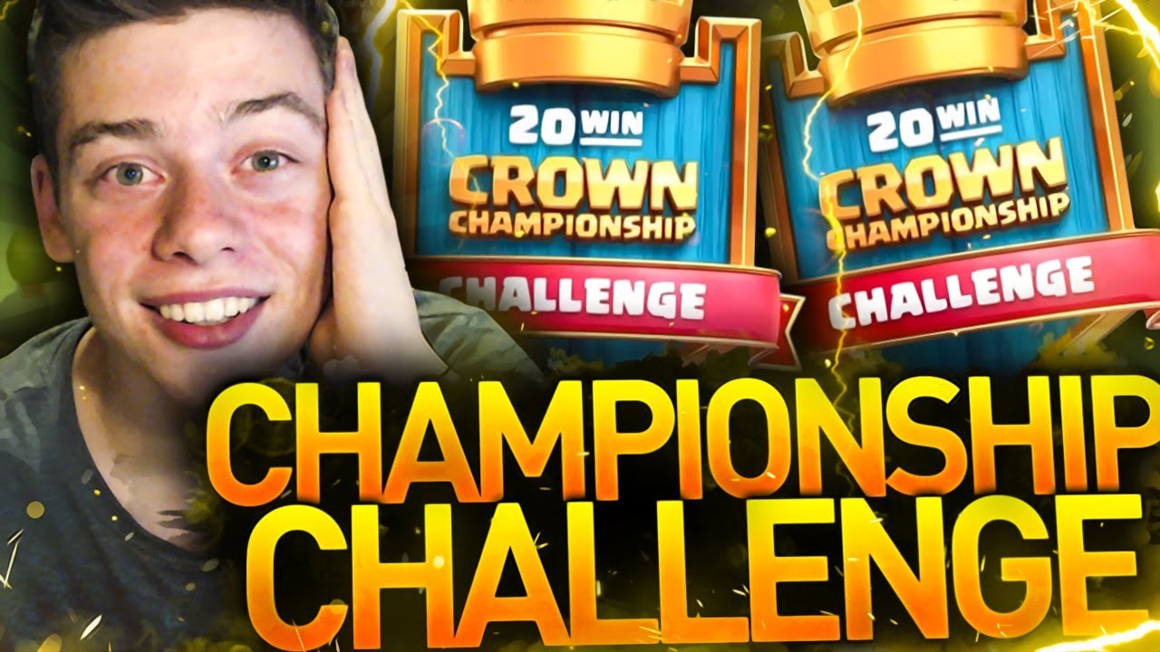 GRAM NAJWIĘKSZY CHALLENGE W HISTORII CLASH ROYALE! CROWN CHAMPIONSHIP CHALLENGE!