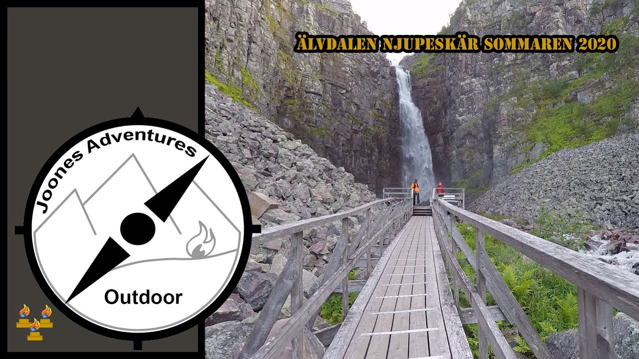 Älvdalen Njupeskär sommaren 2020