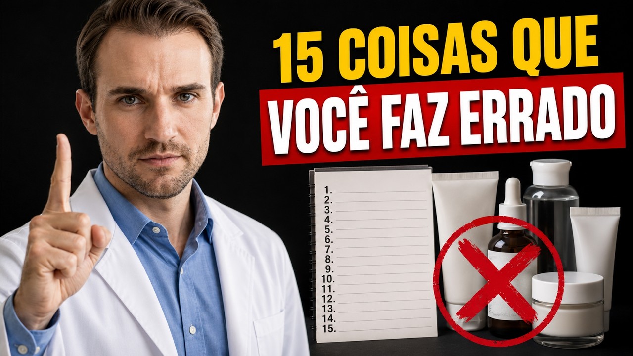 15 MENTIRAS sobre a pele que você acredita (DESTROEM sua pele!)