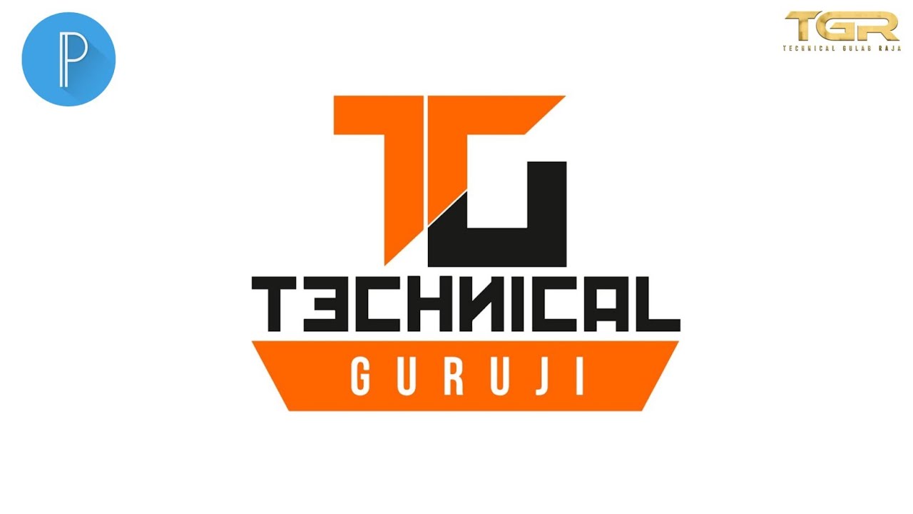 How to make logo like technical guruji | technical guruji jaisa logo kaise banaye @TechnicalGuruji