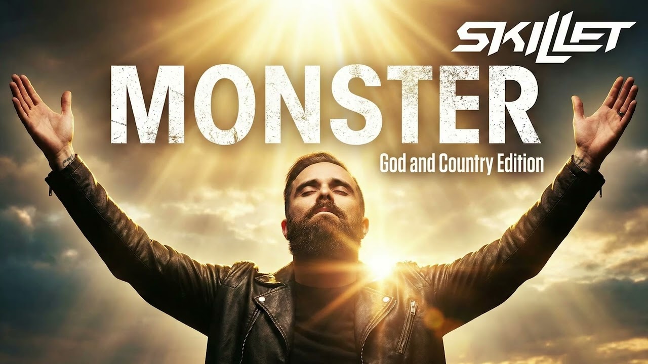 Praise with Skillet - Monster (Uplifting Motivational Rock Version) - For God and Country!