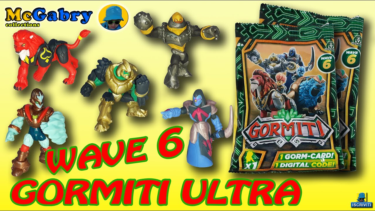 GORMITI ULTRA 2020 WAVE 6-NOVITA' GORMITI 5cm EVOLUZIONE MEKA-UNBOXING EDICOLA